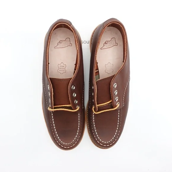NEW Red Wing 8109 Moc Toe Oxford Shoes Mahogany
